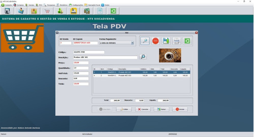 Código Fonte De Sistema De Vendas Em Java - Siscadvenda