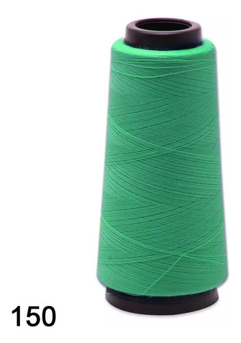 Linha Para Costura Reta Kron 120-1500mts Máquina De Costura Cor 150- Verde Kentucky