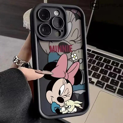 Funda De Teléfono A Prueba De Golpes De Mickey Mouse Para Ip