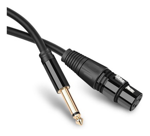 Imagen 2 de 6 de Micrófono Mano Profesional Dinámico Cable Karaoke Vocal Vivo