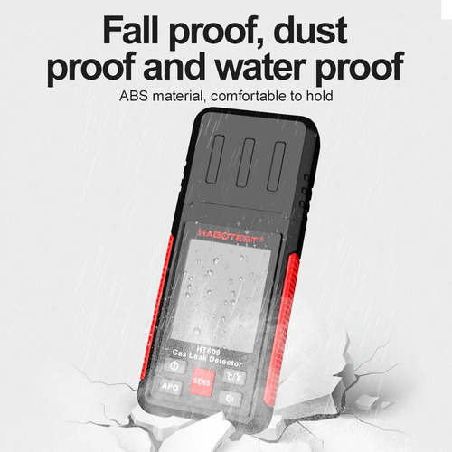 Habotest Ht609 Detector De Gases Combustibles Negro Ip67