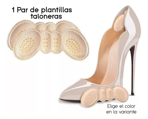 Plantillas Acolchadas Tacones Zapatos Adhesivas Tenis Talón 