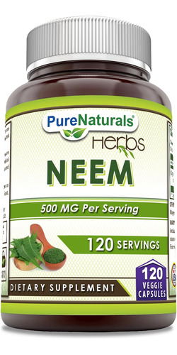 Suplemento Neem Hecho Con Hoja De N - Unidad a $866