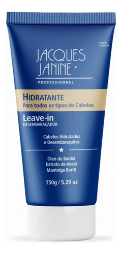 Leave In Jacques Janine Hidratante Desembaraçador 150g
