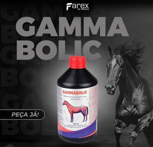 Gammabolic 500ml Suplemento Equino