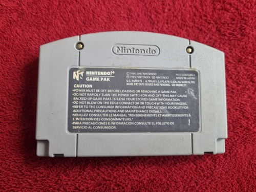 Wipeout 64 Cartucho Totalmente Original Nintendo 64 (Usado)