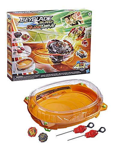 Set De Batalla Beyblade Burst Quaddrive Cosmic Vector Con Be