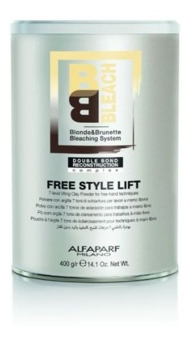 Polvo Decolorante Bb Bleach Free Style 400g Alfaparf Milano