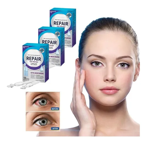 3×gotas Para Ojos Con Visión Borrosa, 18 Ml, Deep Repair