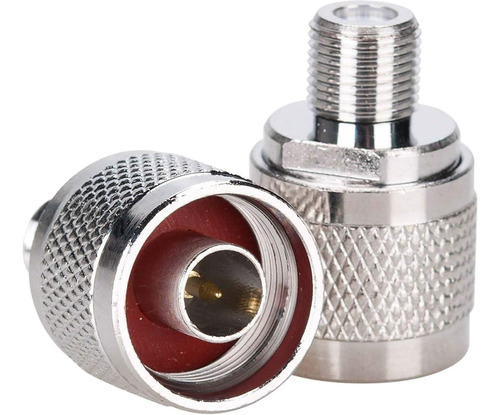 Adaptador Conector N-type / N-macho A Coaxial Hembra