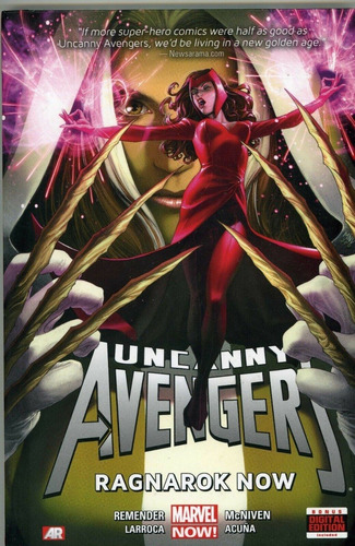 Uncanny Avengers Vol 3 Ragnarok Now Marvel Now (inglès)