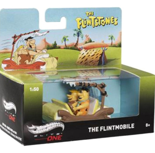 Miniatura Hot Wheels Elite Flintstones 1:50 Diecast 
