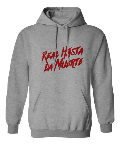 Sudadera Con Gorro Real Hasta La Muerte Anuel Aa