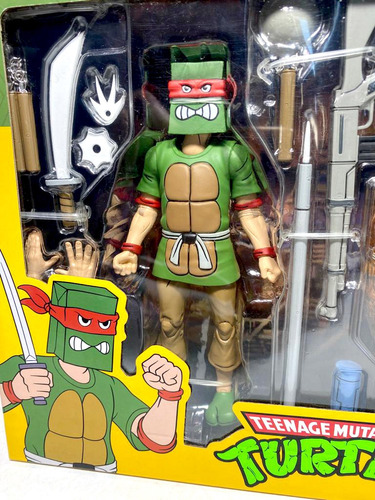 Tmnt Crooked Ninja Turtle Gang Y Rock Soldier Neca Rct (Usado)