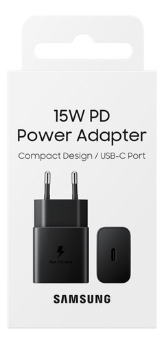 Carregador Turbo Samsung 15w Pd Usb-c Sem Cabo Ep-t1510nb