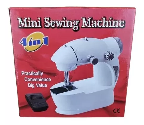 Maquina De Coser Portátil Mini Sewing Machine 4In1