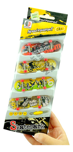Mini Skate Patineta Dedo Finger Juguete Repuesto Skateboard
