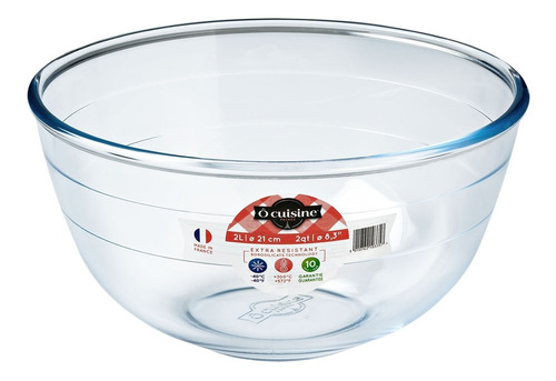 Bowl Vidrio 2l Prepware Templado Le Cuisine Tienda Pepino