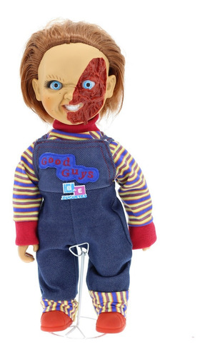 Muñeco Chucky Malo 35 Cm Articulado + Morral Made In Mexico