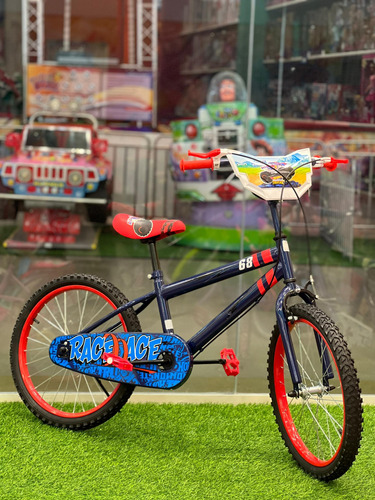 Bicicleta De Hot Wheels Rin 20 Para Niños Color Azul 