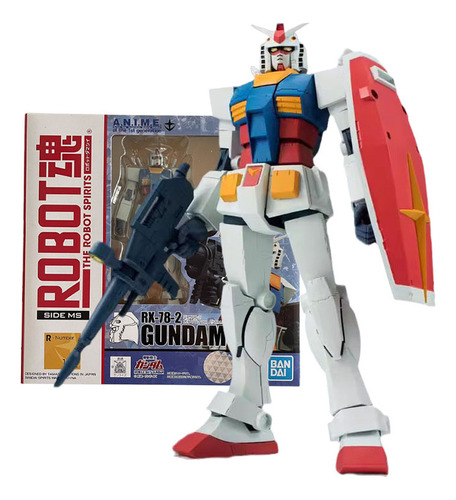 Maqueta Gundam De Figuras De Anime Robot Spirits Rx-78-2 Gun