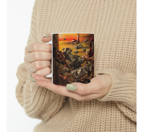 Rnm-0079 Taza Tazon Helloween - The Walls Of Jericho (11 Oz)