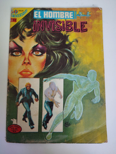 Hombre Invisible Comic Novaro 32