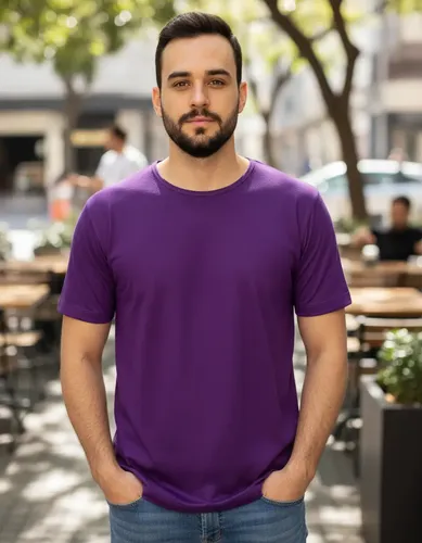 Camisa Malha Fria Roxa Acai Halloween Bordado Silk Oferta