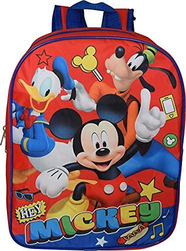 Mochila Mickey Mouse 15 (rojo-azul)