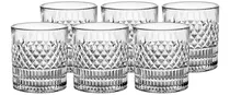 Comprar Jogo 6 Copos Baixos Em Cristal Para Whisky 310ml