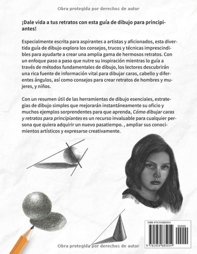 Cómo Dibujar Caras Y Retratos Para Principiantes, Español