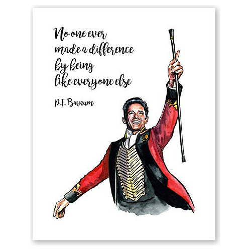 Póster De  The Greatest Showman  // Decoración De Art...