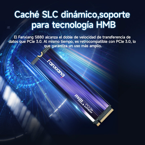 Disco Sólido Ssd 1tb M.2 Nv2 Pcie 4.0 Gen 4