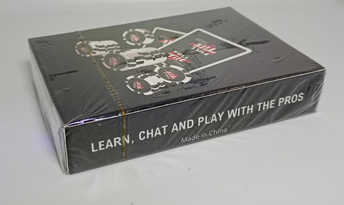 Juego De Naipes Poker Full Tilt Ft Cartas Deck Texas Hold's Negro Poker Poker (Usado)