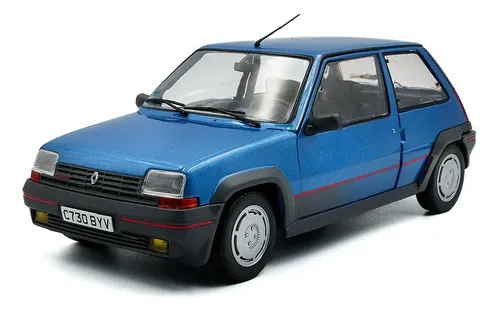 Renault 5 Gt Turbo Mk1 1985 1:18 Solido Azul | Parcelamento sem juros