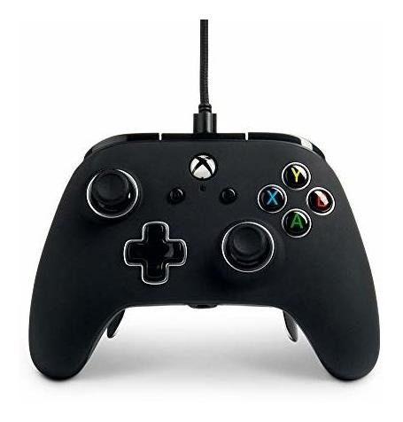 Controlador Con Cable Powera Fusion Pro Para Xbox One - Negr