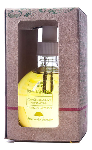 Aceite 2.5 Oz Regenerador De Uñas Revitanoil , Nail Factory Color Ambar