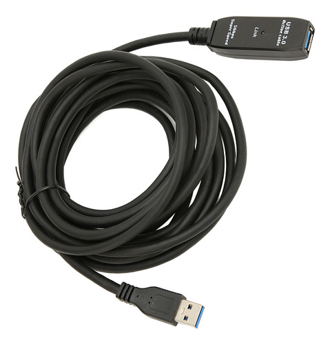 Cable De Extensión Usb 3.0 Activo, Negro, 16,4 Pies, 5 Gbits