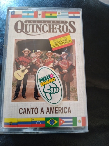 Cassette De Los Huasos Quincheros Canto A America (1187