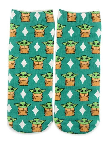 Calcetines Tobilleras 3d Baby Yoda Kawaii