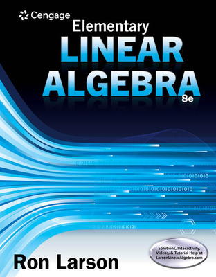 Libro Elementary Linear Algebra - Larson, Ron