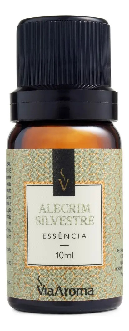 Essência aromatizante Alecrim Silvestre 10ml - Via Aroma