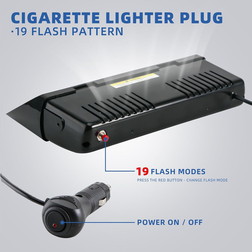 Luz Estroboscópica De Emergencia Led Para Parabrisas 8221909
