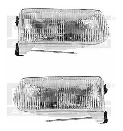 Par Juego Faros Ford Explorer 1995 - 2001 Depo Qwe