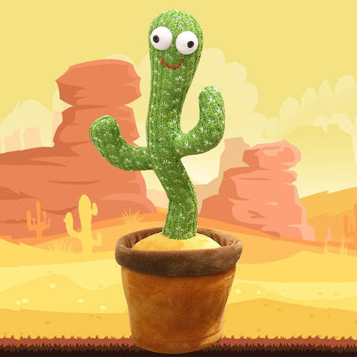 Lindo Pelo Bailando Cactus Primera Infancia Juguete Educativ