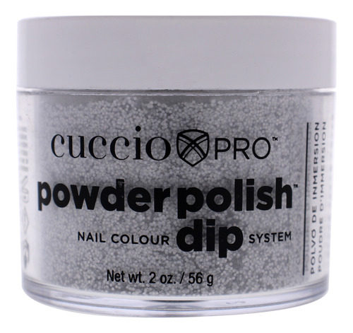 Esmalte De Uñas Dip System Deep Silver Glitter 1.6 Oz