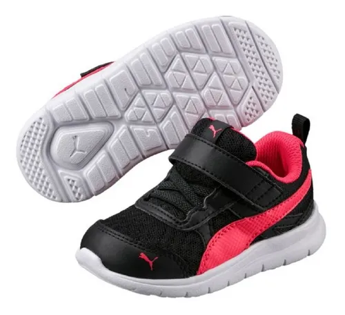 Zapatillas Puma Flex Vinf Adp Negro/rosa - 191343/