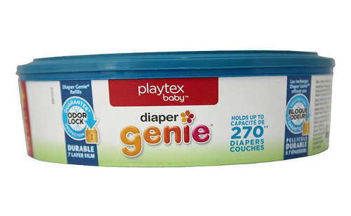 Refil Lixeira Fraldas Diaper Genie Da Playtex Baby - 270 Und