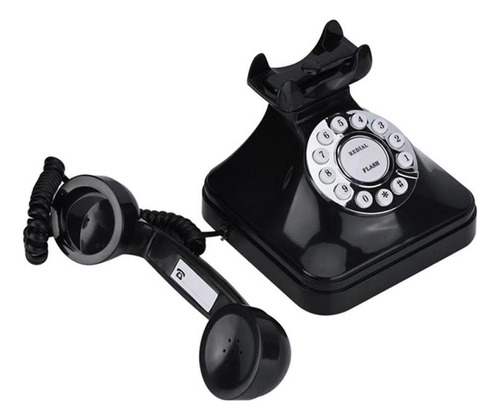 Casa Muebles Retro Teléfono Fijo Vintage Teléfono
