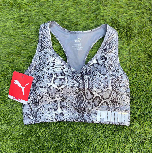 Imagen 4 de 6 de Top Deportivo Puma Original De Mujer Con Relleno, Yoga, Gym